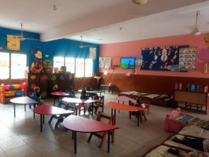 Colourful and Educative Nursery Classroom